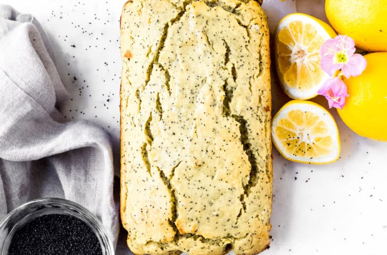 Lemon Poppy Seed Loaf Gina Gibson