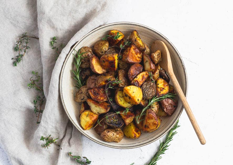 Herb Roasted Potatoes Gina Gibson