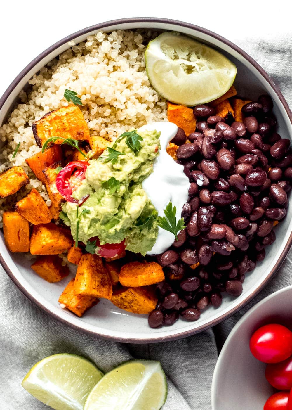 Sweet Potato Burrito Bowl Gina Gibson