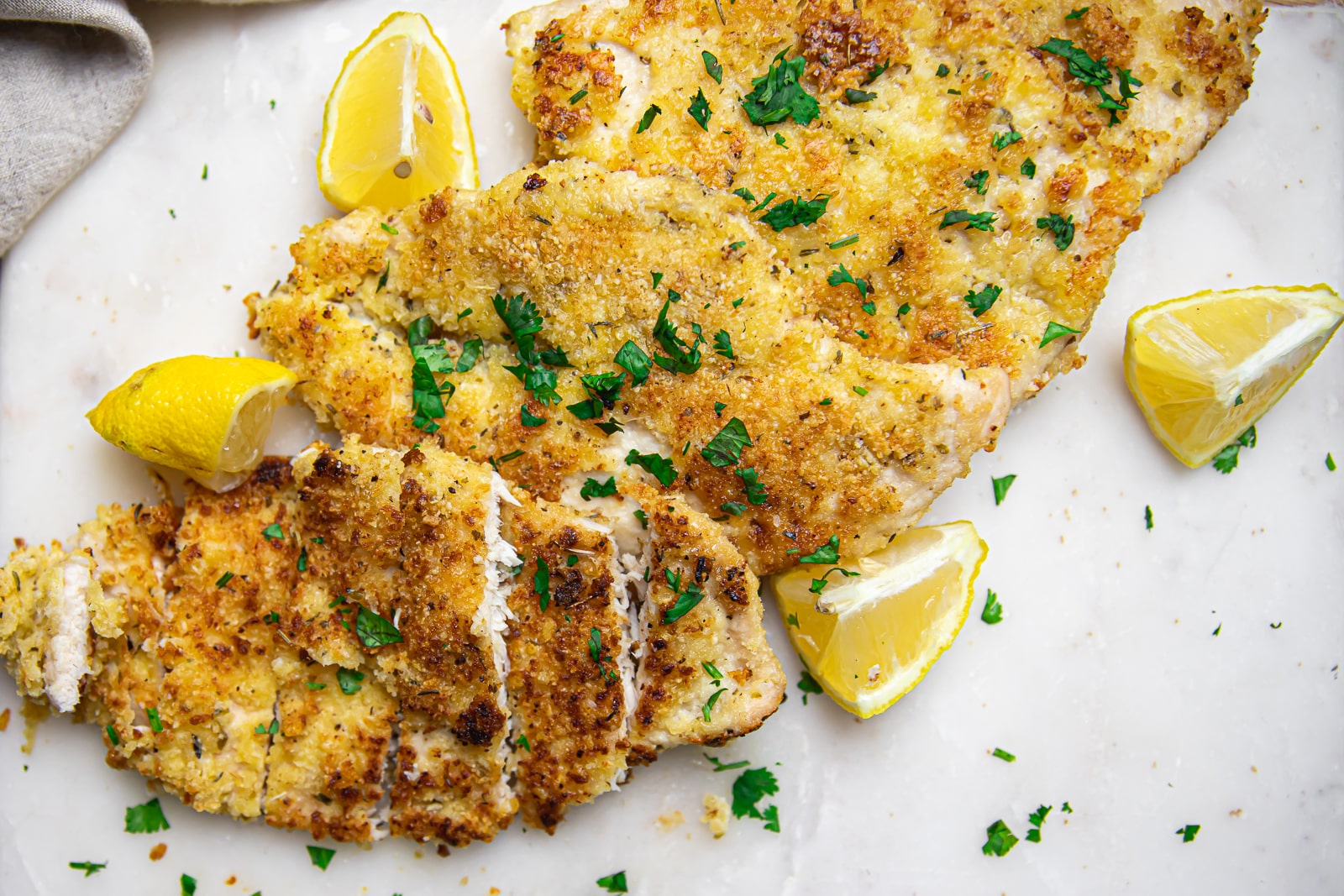 Parmesan Crusted Chicken - Gina Gibson