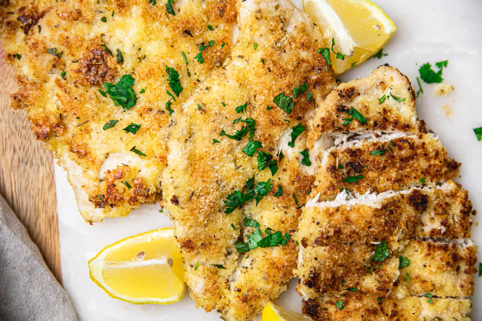 Parmesan Crusted Chicken - Gina Gibson