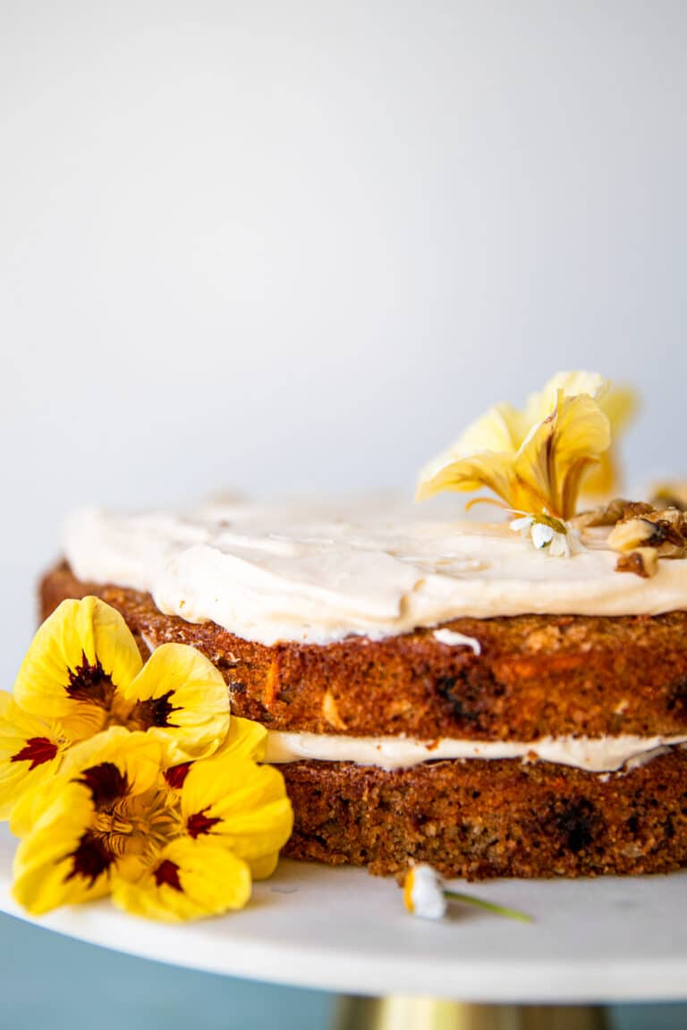 Healthier Carrot Cake - Gina Gibson