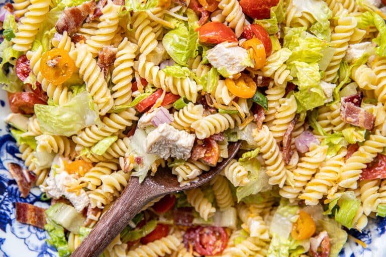 BLT Pasta Salad - Gina Gibson